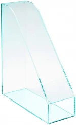 Acrylic Magazine Rack A4 Paper Holder Storag desk Organizers magazine File Holder Organiser Transparent