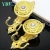 Import Adjustable Clip For Poles Tieback Wall Decorative Metal Shower Curtain Hook from China