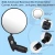 Import Adjustable Handlebar Mounted Plastic Convex Mirror for Mountain Road Bike Bicycle from China