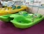 Adult pedal boat four-seat PE pedal boats electric boat Water play equipment