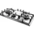Import advanced technology amazon stainless steel surface gas stove 3 burner gas hobs cooktop from China