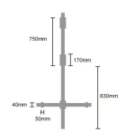 Air conditioning elevator general high sales strong bearing good galvanized steel outdoor use