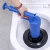 Import Air Drain Blaster Pressure Pump Cleaner Unclogs Toilet Hand Powered Plunger Set from China