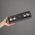 Aisilan modern office store ceiling surface mount COB spot led down light grille light