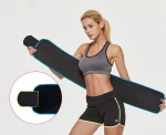 AK-1817 Men Women Waist Trimmer Belt hot sweating Back Support Gym Fitness Weightlifting Belt Adjustable Elastic Waist Trainer