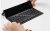 Import aluminium alloy material folding wireless keyboard, portable and flexible wireless keyboard from China