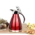 Import Amazon hot sale 2 Liter Red Stainless Steel Double Walled Thermal Coffee Serving Carafe / Vacuum Insulated Hot Water Kettles from China