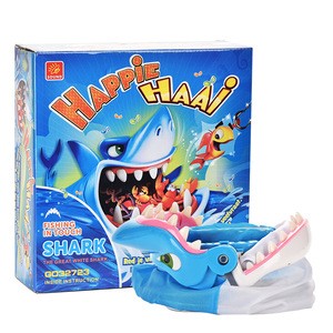 Amazon Hot Sale Bite Finger Toys For Kids Play Fun Fishing Board Toy  Shark Bites Game Educational Toys