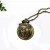Import Amazon hot sale bronze animal pocket watch with chain from China