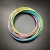 Import Amazon Hot Sale Plastic Rainbow Magic Flow Ring Toys Funny Bracelet Popular Toys from China