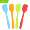 Amazon Hot Selling 4pc Nontoxic Rubber Cream Spatula for Cooking Mixed Color