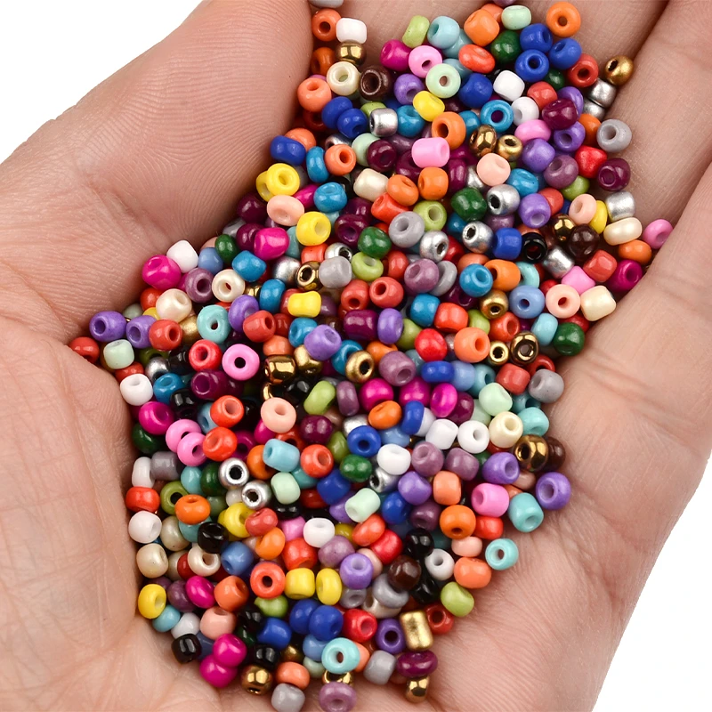 Approx.3MM 8/0 Czech Glass Beads for Jewelry Making  Beads Accessories DIY Bracelet Necklace