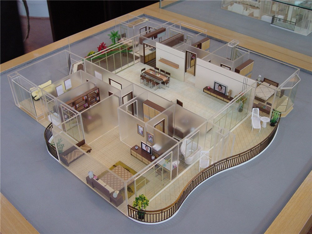 Buy Architecture Inside Room Layout Model With Furniture , Professional ...
