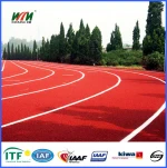 Athletic Synthetic Rubber Tartan Sport Stadium Rubber Running Track