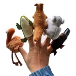 Australian animals finger puppet custom finger puppet promotional gift