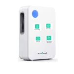 Auto Shut- off High Humidity 2500 Cubic Feet Compact Portable Remove Dehumidifier in Home Kitchen Bedroom