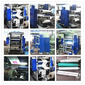 Automatic 4 Color Flexographic Printing Machine For Sale