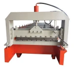 Automatic corrugated roof sheet roll forming machine