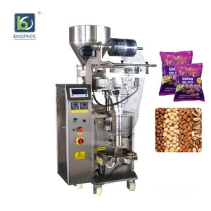 Automatic pistachio dry nuts roasting peanuts packing machine small roasted cashew nuts packaging machine