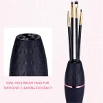 Automatic Portable Cosmetic Electric Spinning Make up Brush Machine Tool Large Cleaning and Drying Set