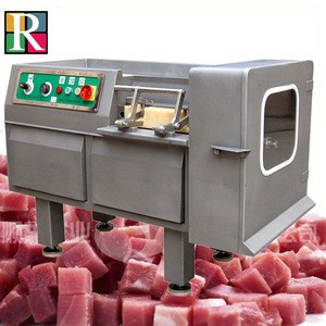 Automatic stainless steel commercial meat dicer meat cube making machine meat cube cutting machine