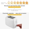 Automatic Toaster 2-Slice Breakfast Sandwich Maker Machine 800W 220V 7-speeds Baking Cooking Appliances Home Office Toaster