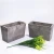 Import AYU26-007 rectangular stone appearance succulent plant pot from China