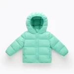 Baby Jackets Coat Boys & Girls Autumn Winter Thick Warm Down Jackets Hooded Coat Kids Winter Jacket