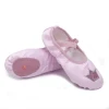 Ballet Shoes for Girls Pink Ballet Silk Satin Kids Dance Shoes Flats with Ribbon for Yoga Gymnastics Performance