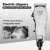 Import Barber Hair Trimmer With Cable Electric Hair Clipper Scissors Razor Mens  Haircut  Machine Adjustable Ceramic White Zero-gapped from China