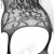 Baroque design low cut front backless women sexy full body stocking