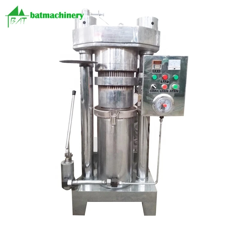 BAT-230 Automatic sesame oil making almond olive hydraulic oil press