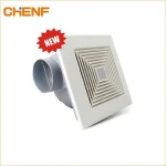 Bathrooms ventilator Toilets Axial flow fan Exhaust Fan bathroom Exquisite window fan ventilating fan, Window-mounted,275*275mm