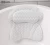 Import BBCare Butterfly Extra Large Size SPA Bath Pillow for Tub Bath Cushion for Bathtub 6 Strong Suction Cups from China