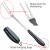 Import BBQ Grilling Tools Set, Heavy Duty Thick Stainless Steel Spatula, Fork, Tongs Best for Barbecue from China