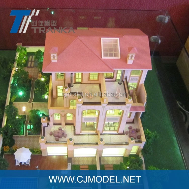 Beautiful house model / 3D building model / miniature architecture models