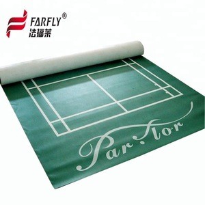 Best price 4.5 mm thickness badminton floor mat