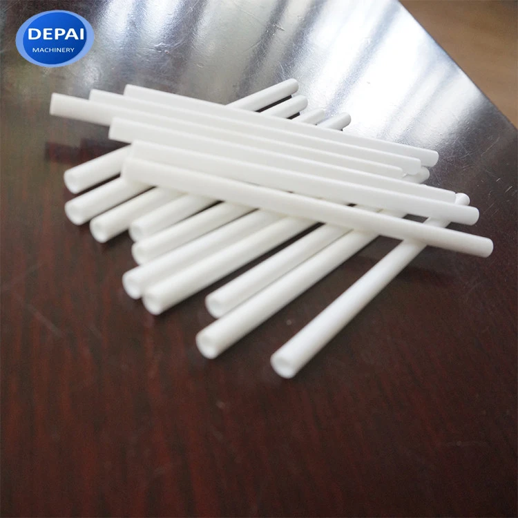 Best price biodegradable pla drinking straws making machine for juice coffee