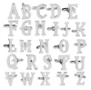 Best Quality Alphabet Metal Cufflinks Letters Sleeve Button Souvenir A to Z Cuff Links