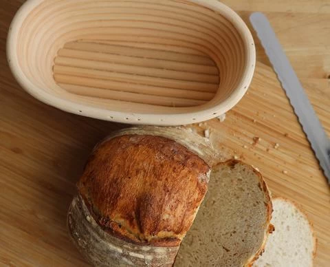 Best seller food-safe handmade rattan proofing baskets non-chemical bread basket rattan bowl