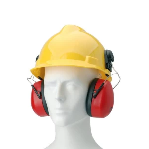 Best Selling  Ear muffs  Safety Helmet Hearing Protection earmuff industrial safety helmet E1
