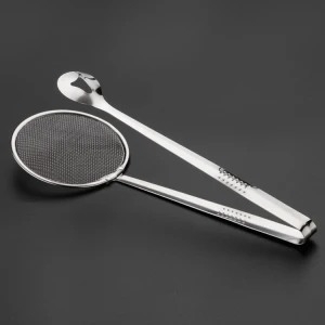 Best Selling Kitchen Gadget Round Stainless Steel Strainer