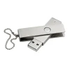 Best selling  USB stick / logo branded  metal twister memory drive / 1gb 2gb 4gb 8gb 16gb 32gb 64gb metal swivel USB pen drive