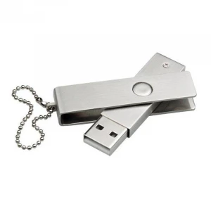 Best selling  USB stick / logo branded  metal twister memory drive / 1gb 2gb 4gb 8gb 16gb 32gb 64gb metal swivel USB pen drive