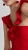 Import Bettergirl 2024 winter Christmas and New Year New Fashion Explosive red ribbon flower long hanging shoulder dress from China