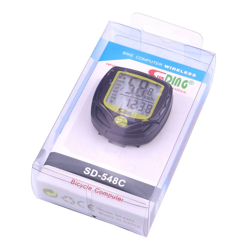 Buy Bicycle Odometer Waterproof Cycle Bike Computer With Large Clear ...