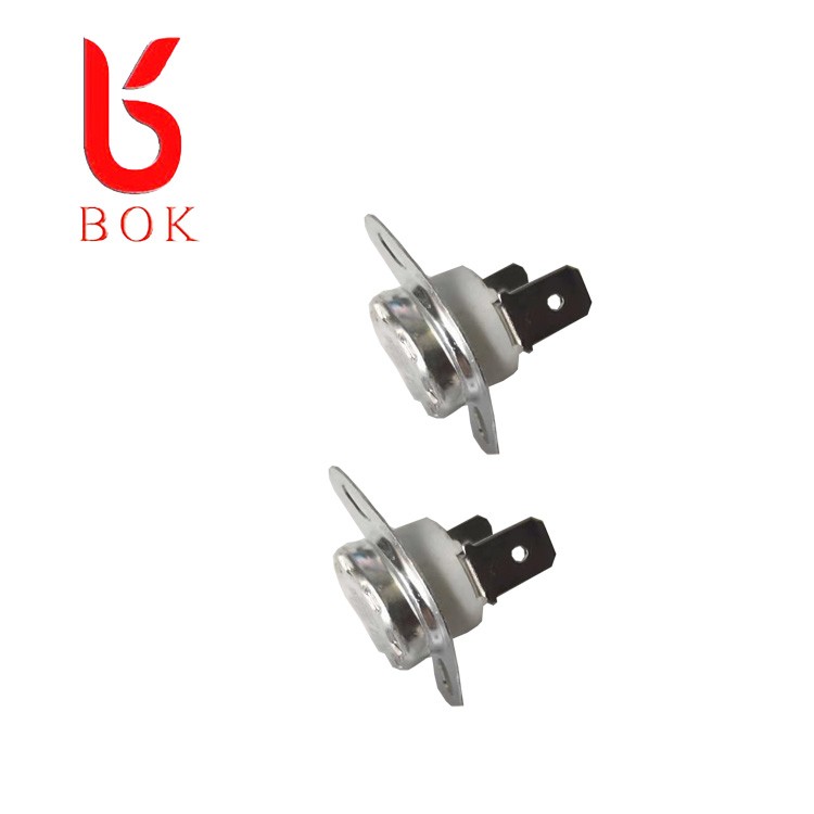 Bimetal thermostat KSD301 ceramic 240c 16A normally open thermal protection switch thermal sensitive temperature switch
