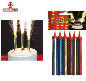 Birthday party indoor smokeless stage fountain sparkler candles fireworks