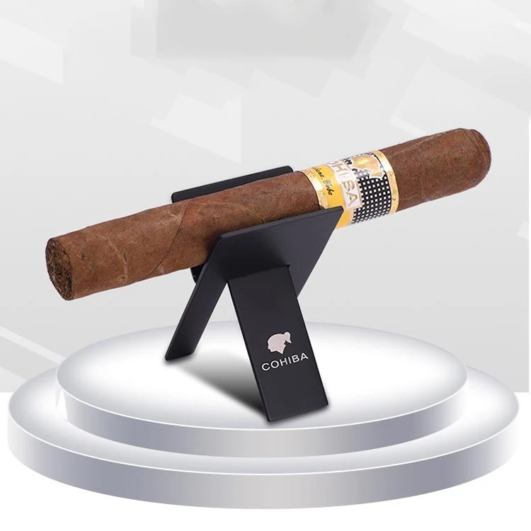 black portable golf vintage whisky collab cigar display holder ashtray stand