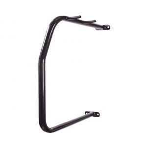 Black Powder Coating MIG, TIG Welding Steel Tube Bicycle Rack  Flat Top Surface Metal Stamping Mounted Bicycle Rack